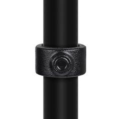Buiskoppeling Borgring - zwart-E / 48,3 mm